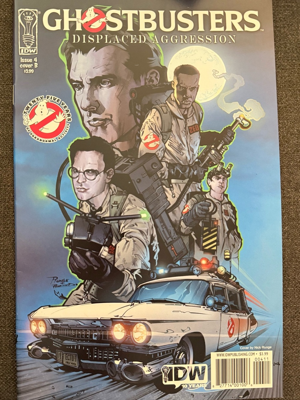 Ghostbusters Displaced Aggression Issue 4 Comic Book